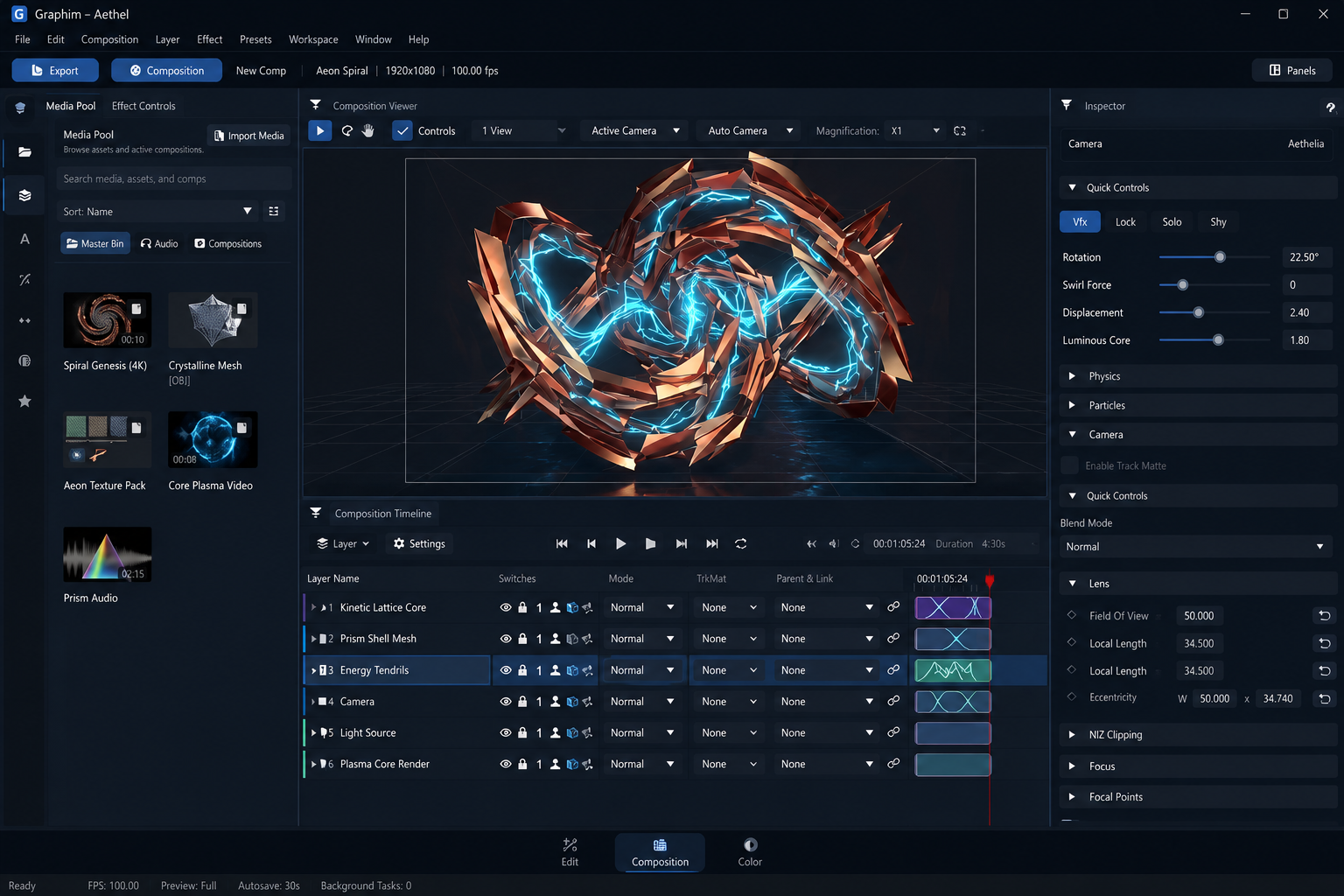 Oraphim AI-powered professional creative suite developed by Mecrod