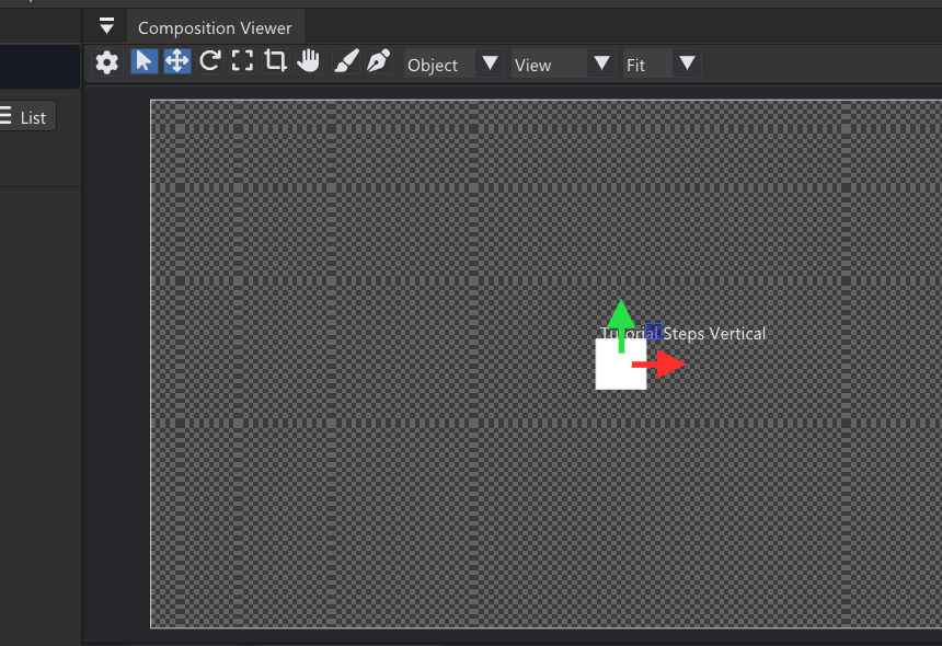 Composition viewer preview
